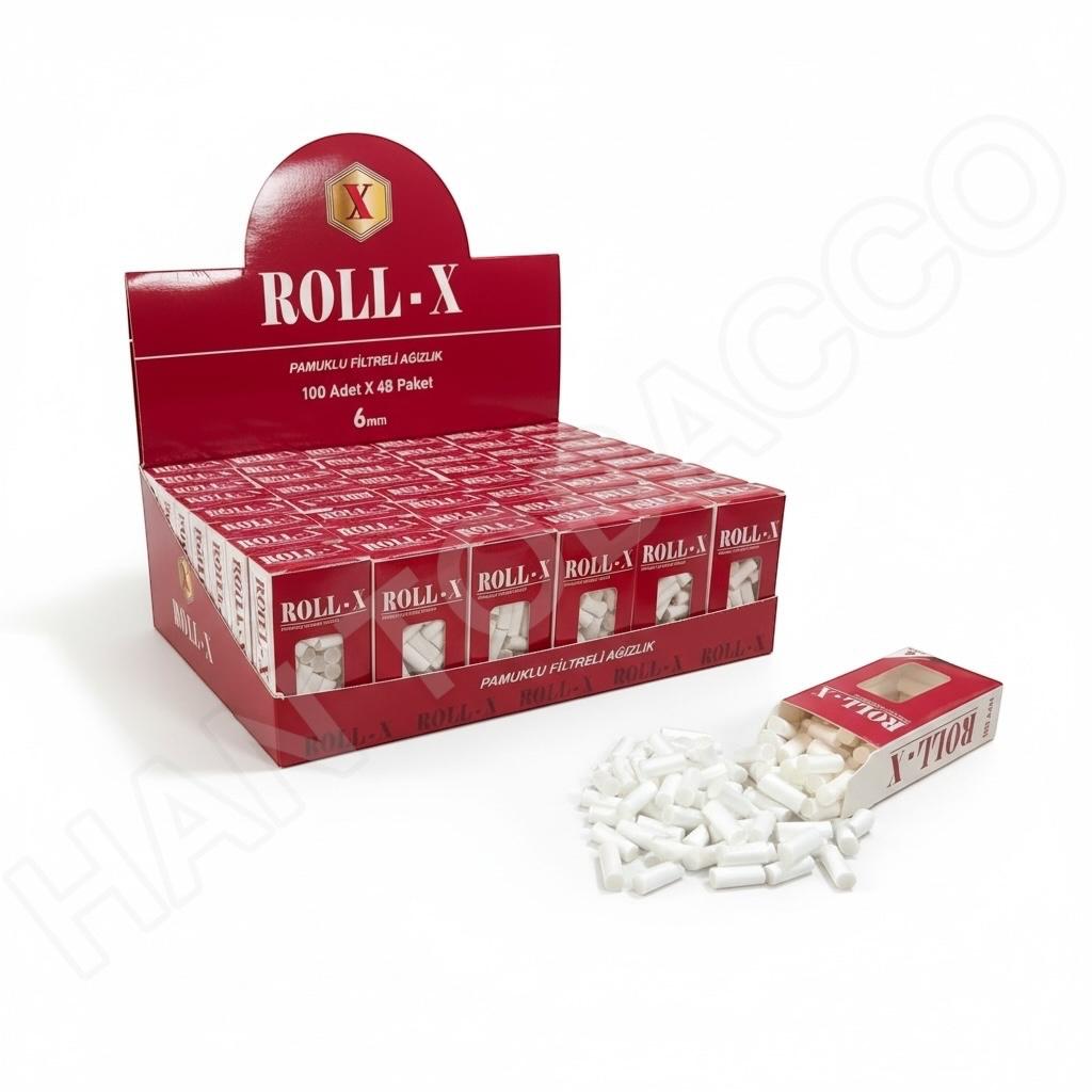 Roll-X Slim Pamuklu Filtre 6 mm – 48 Paket (4800 Adet) - Görsel 4