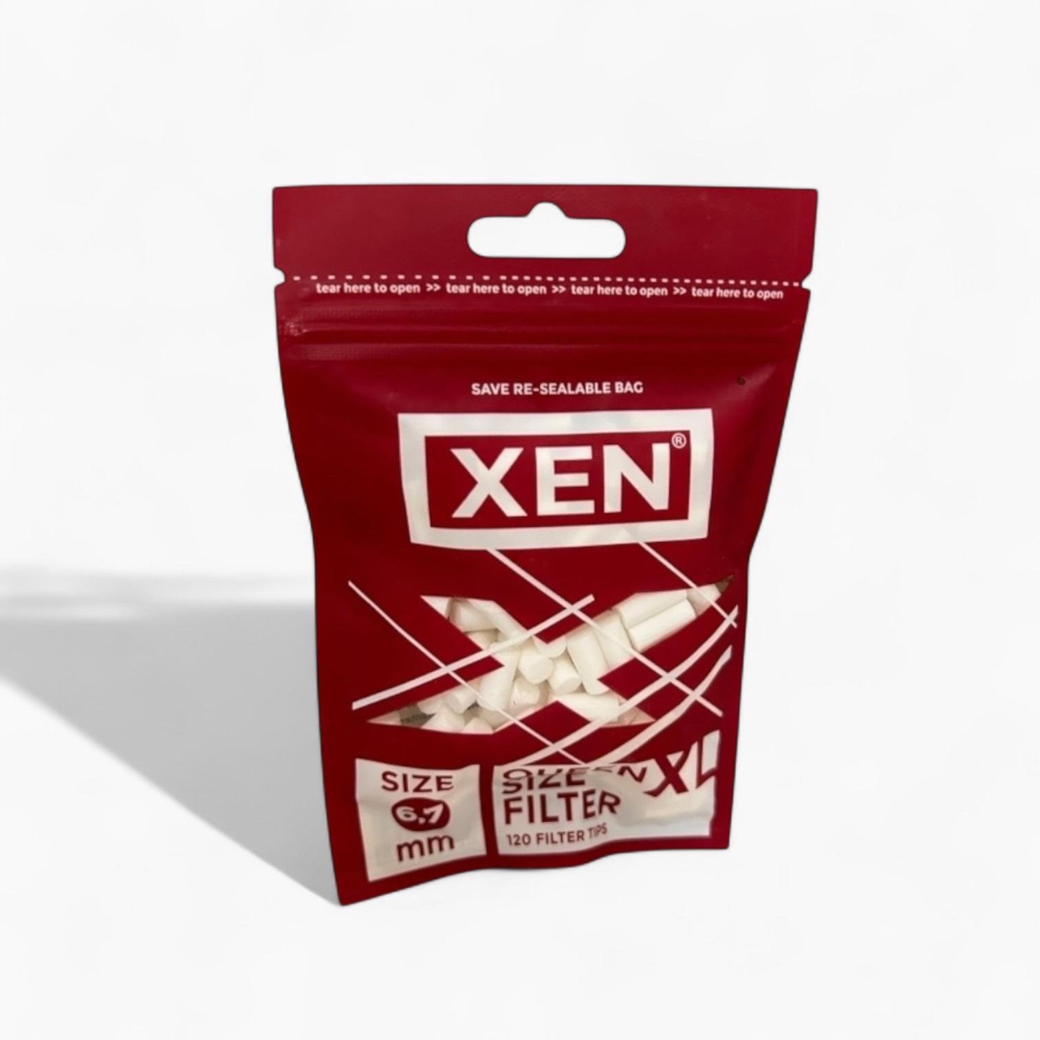 XEN Queen Size XL Pamuklu Filtre 6.7 mm – 10 Paket (1200 Adet) - Görsel 5